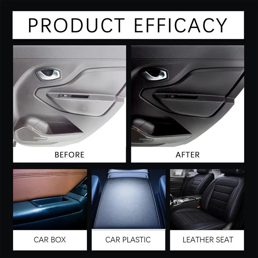 100ml Auto Interior Polish Car Shine Cleaner Interior Detailer Spray Protective Color Fading Repair Car Care Detailing Spray
