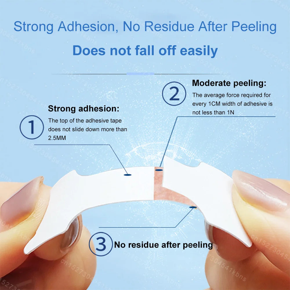 10/100Pcs Nasal Strips Portable Breathing Nose Strips Right Way Stop Snoring Sleeping Aid Device Easier Breath Improve Sleep