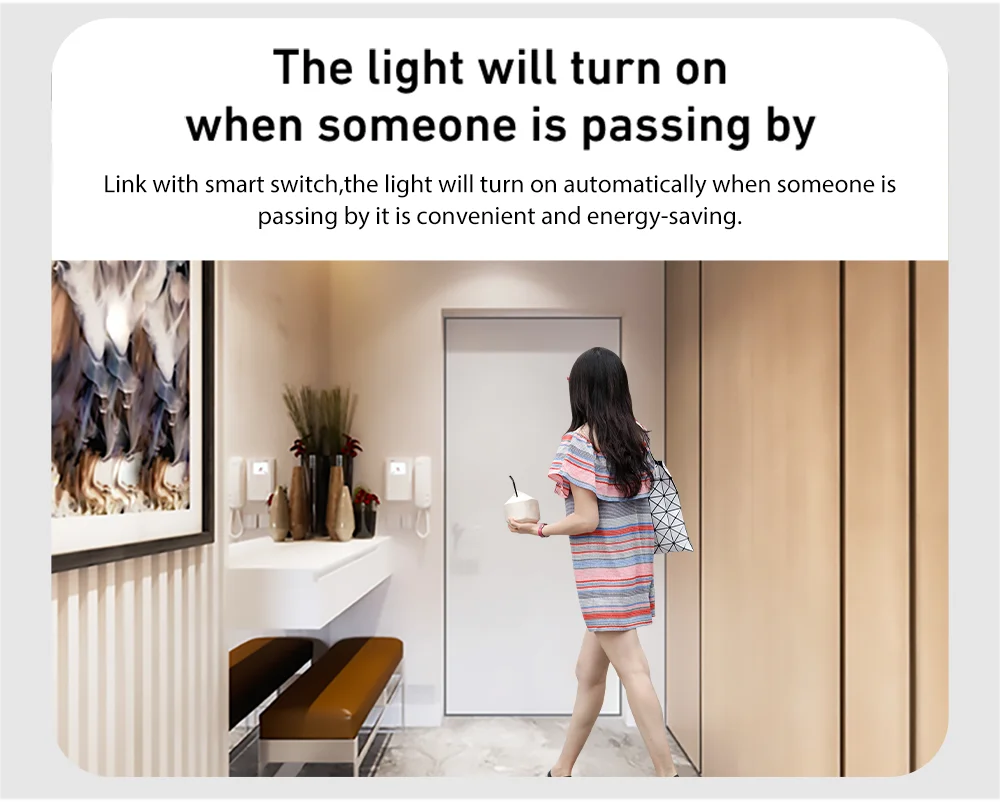 Tuya WiFI Motion Sensor PIR Smart Human Body Home Burglar Sensor APP Remote Control Via Smart Life For Smart Home Support Alexa