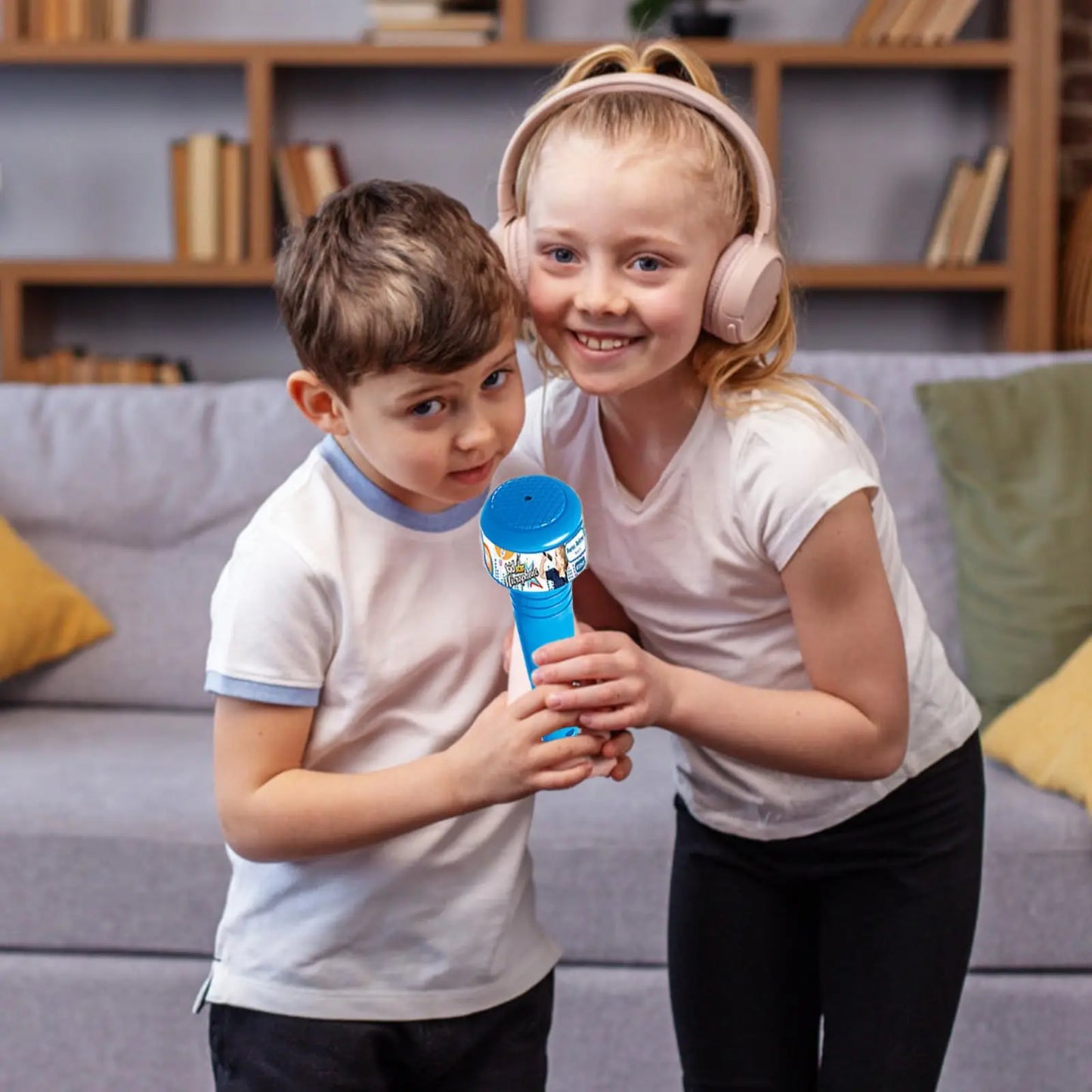Kids Microphone  With Stand Karaoke Song Music Instrument Toys Brain-Training Educational Toy Birthday Gift For Girl Boy