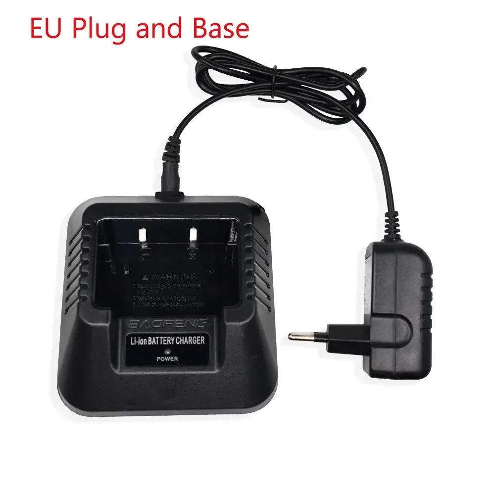 Original USB Adapter UV-5R Charger Pofung Two Way Radio UV5R Walkie Talkie Baofeng UV 5R Li-ion Battery Charger Accessories