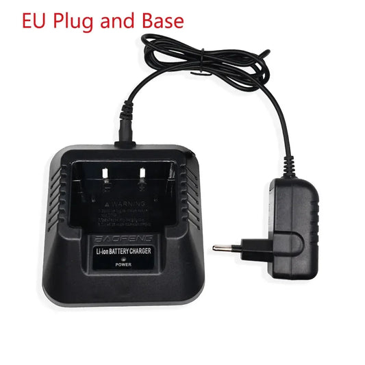 Original USB Adapter UV-5R Charger Pofung Two Way Radio UV5R Walkie Talkie Baofeng UV 5R Li-ion Battery Charger Accessories