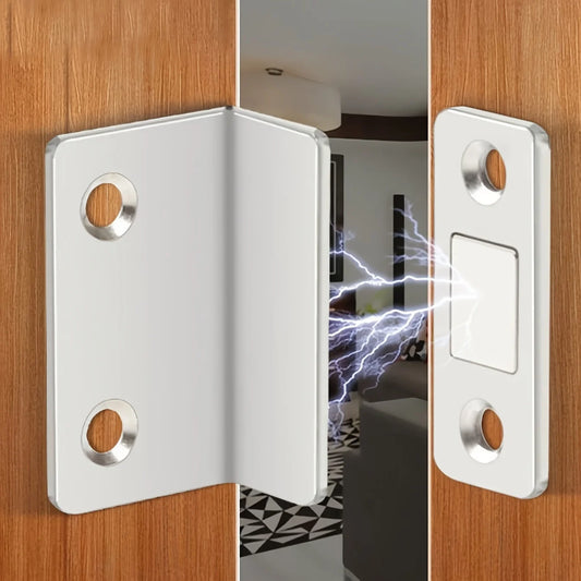 Magnetic Door Closer Strong Door Closer Magnetic Catch Latch Magnet For Furniture Cabinet Cupboard Ultra Self-adhesive Latch