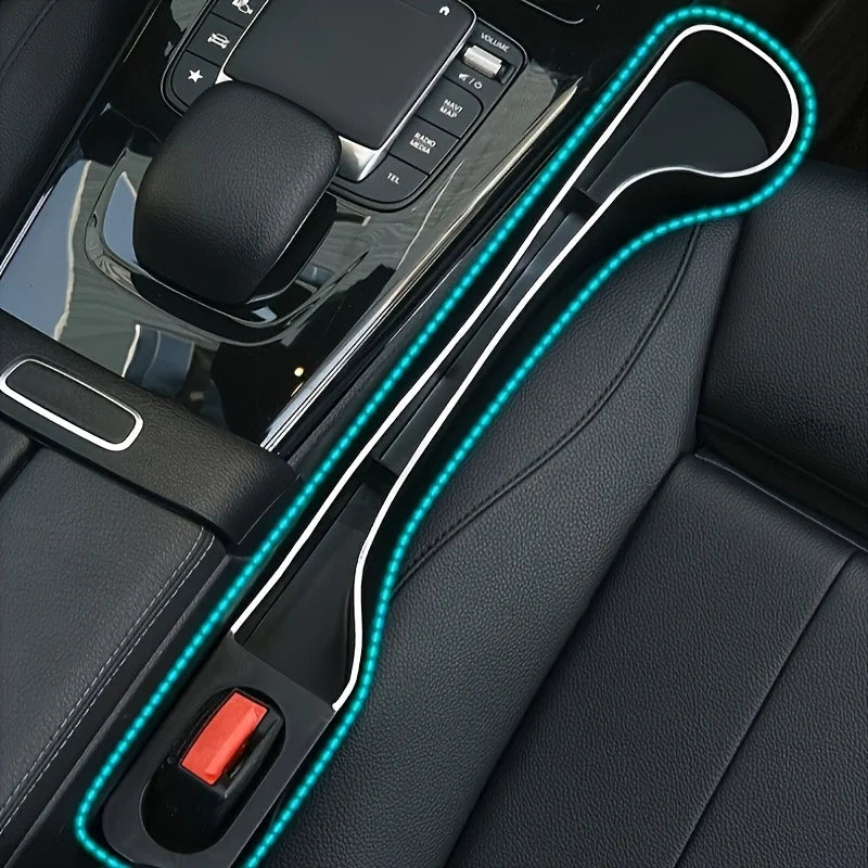 2Pcs Universal Car Seat Gap Plug Strip Side Seam Car Gap Filler Leak Proof Seat Gap Storage Organizer Interior Decor Accessories