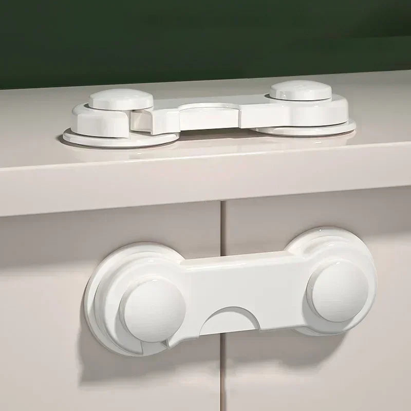2/5PCS baby proof Cabinet Locks  Multi-function Security Protection Locks Baby Safety Lock Child Protect Refrigerator Lock
