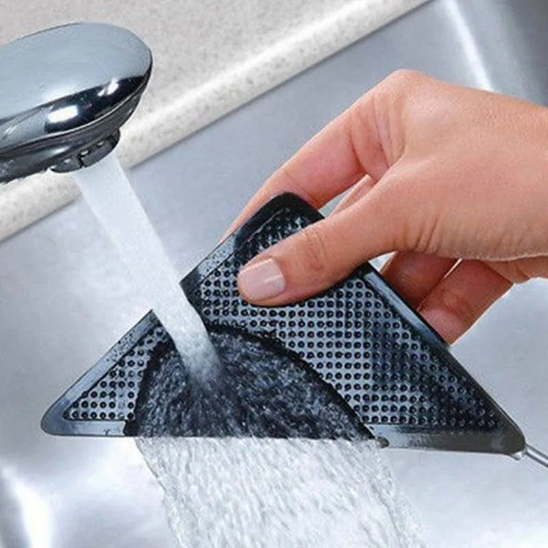 16pcs Carpet Non-slip Sticker Reusable Washable Anti-slip Mat Anti Curling Rug Pads Floor Carpet Corner Clip Fixed Grippers Tape