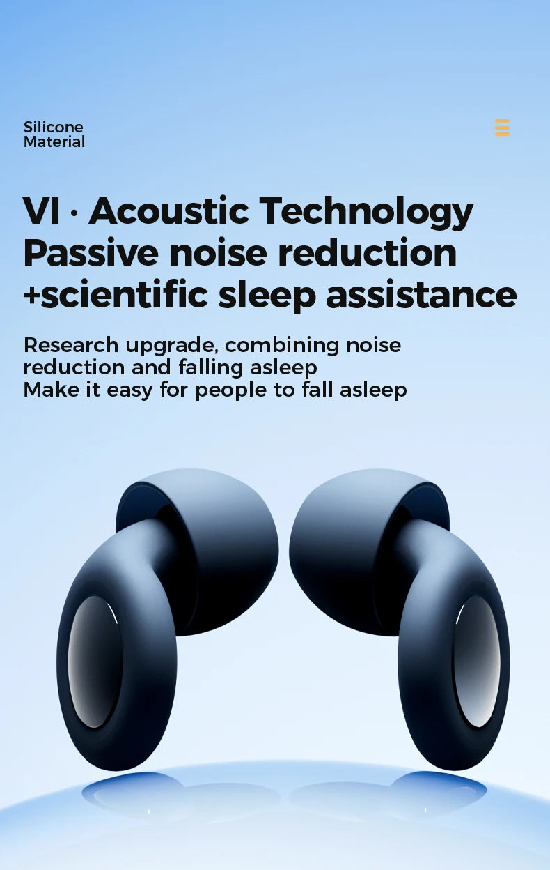 Quiet Ear Plugs for Sleeping Noise Reduction Super Soft Reusable Hearing Protection Anti noise earplugs for Concerts Travel Work