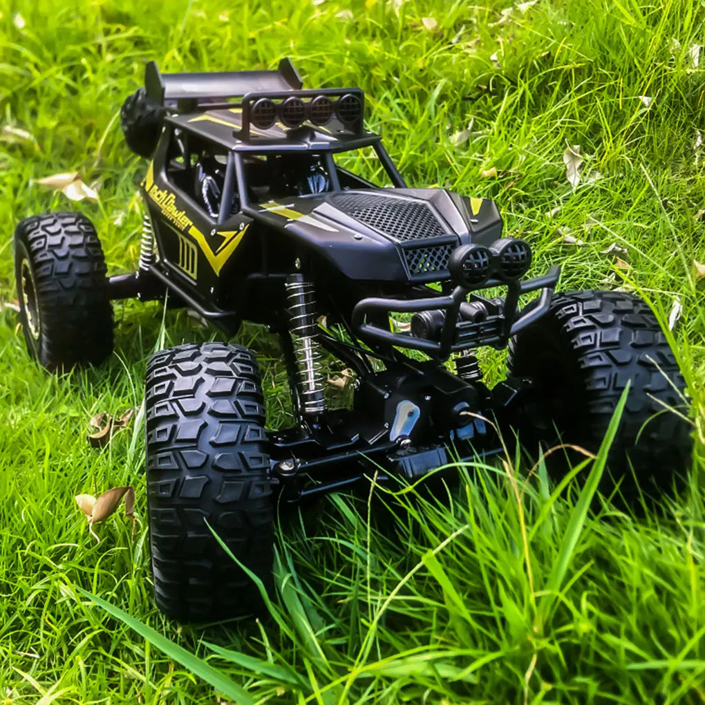 4WD Metal Alloy Body RC Truck Off-Road 4x4 2.4G 1/8 All Terrain Large Rock Crawler Remote Control Car Toys Gift for Children Toy