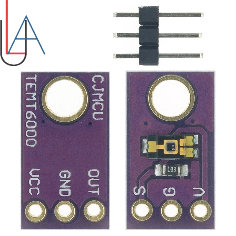 TEMT6000 Led Light Sensor Trash Can Professional for Electronics Photosensitive Ray Test the Ac Intensity Module Accelerometer