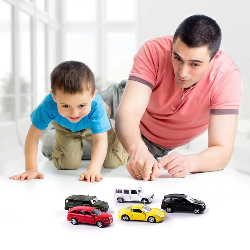 Alloy Car Model Simulation 1:64 Mini Doorable Car Model Children's Toy Car Gift