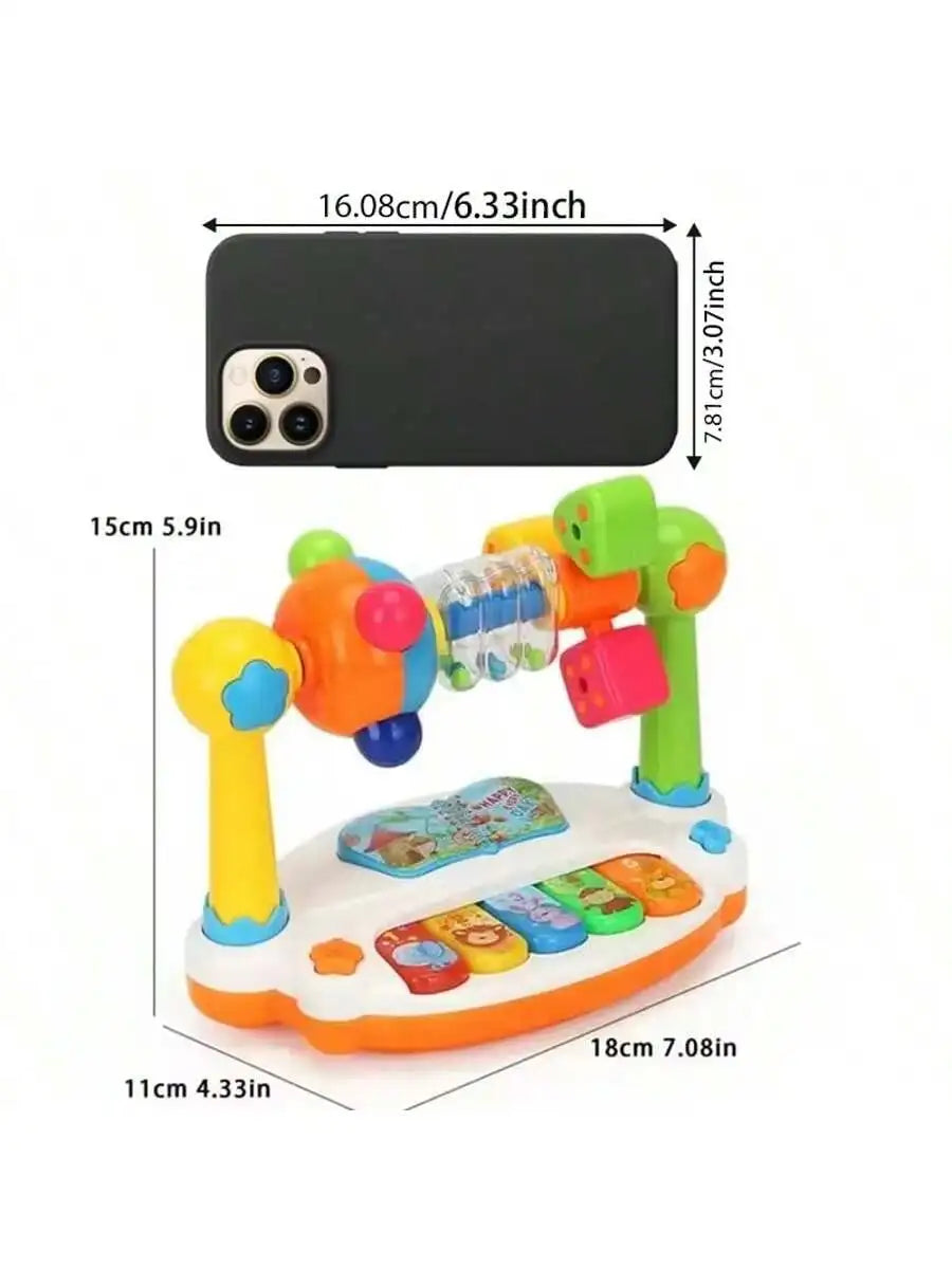 Baby Piano Toy, Light Up Music Baby Toys for12 18 Months Early Learning Educational Piano Toy 1 Year Old Boy Girl Gifts