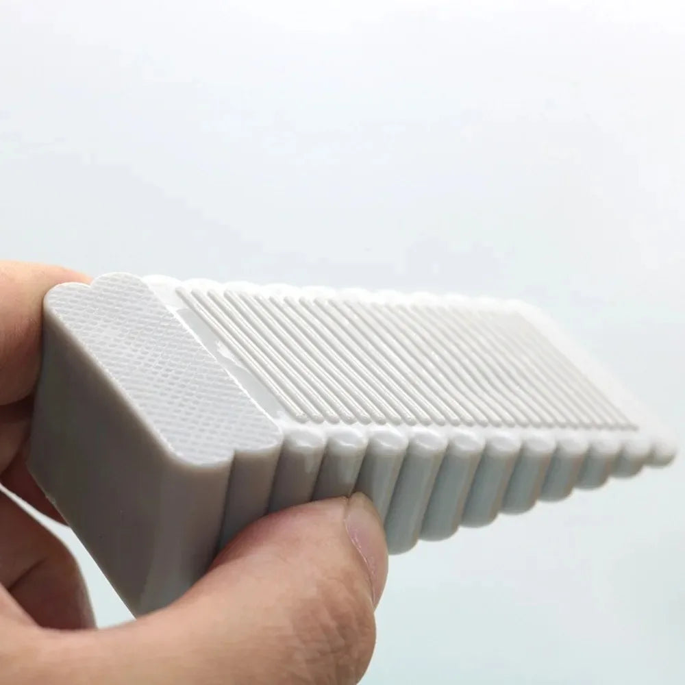 Rubber Door Stopper Movable No Drill Anti Slip Anti Collision Front Wedge for Home Household Furniture Protector