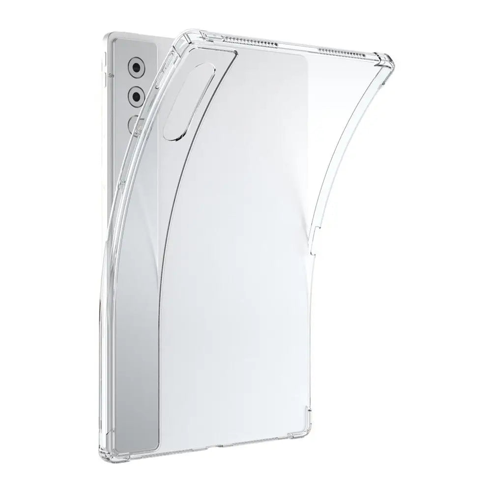 Чехол для планшета Yoga Pad Pro 12,7 дюймов, прозрачный, из мягкого ТПУ, противоскользящий, с воздушными подушками, защищает от падений и царапин.
