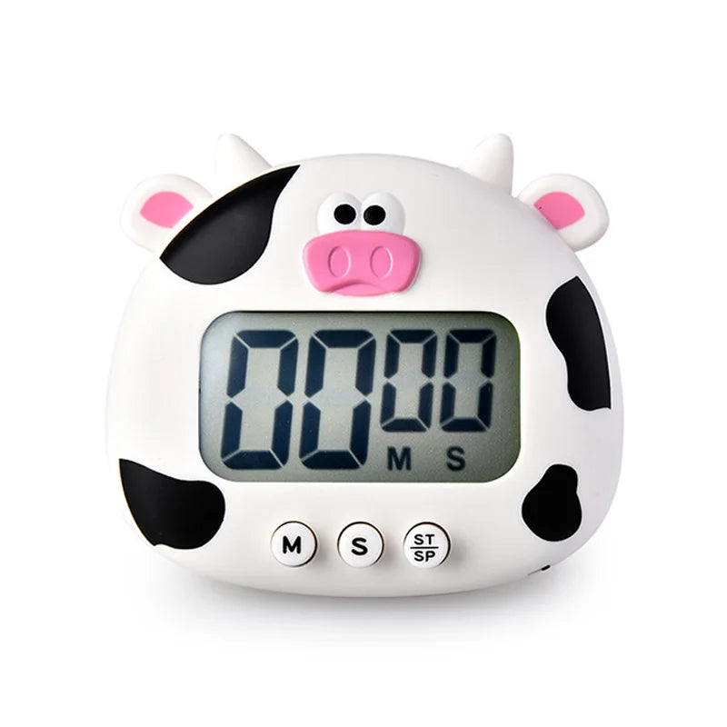 Digital Timer For Kid Study Kitchen Countdown Alarm Clock Child Study Timer Cute Animals Timer Kitchen Cooking Gadgets Gift New
