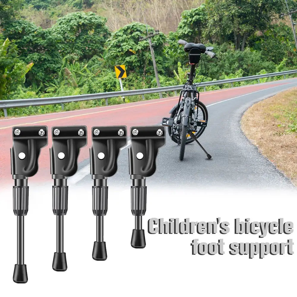Cycling Support Foot Kids Bike Kickstand Non-Slip Suitable for 12 14 16 18 20 22 24 inches Bike/Folding Bike Bicycle Kickstand