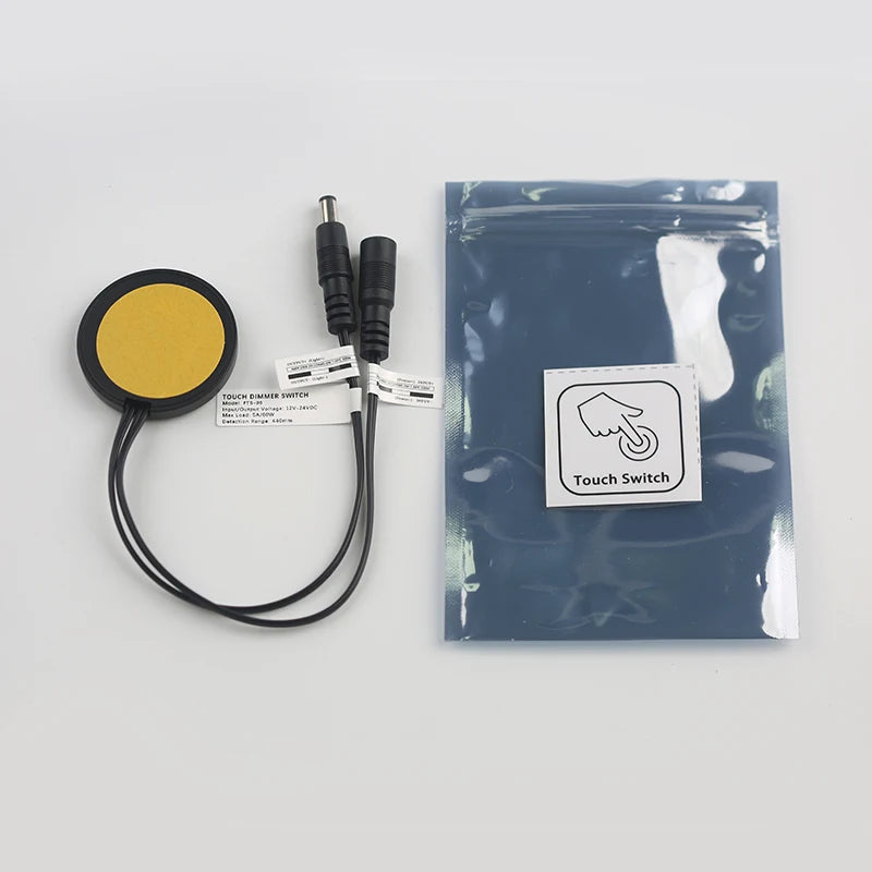 Hidden touch sensor DC12V/24V LED light touch dimmer switch for wooden furniture