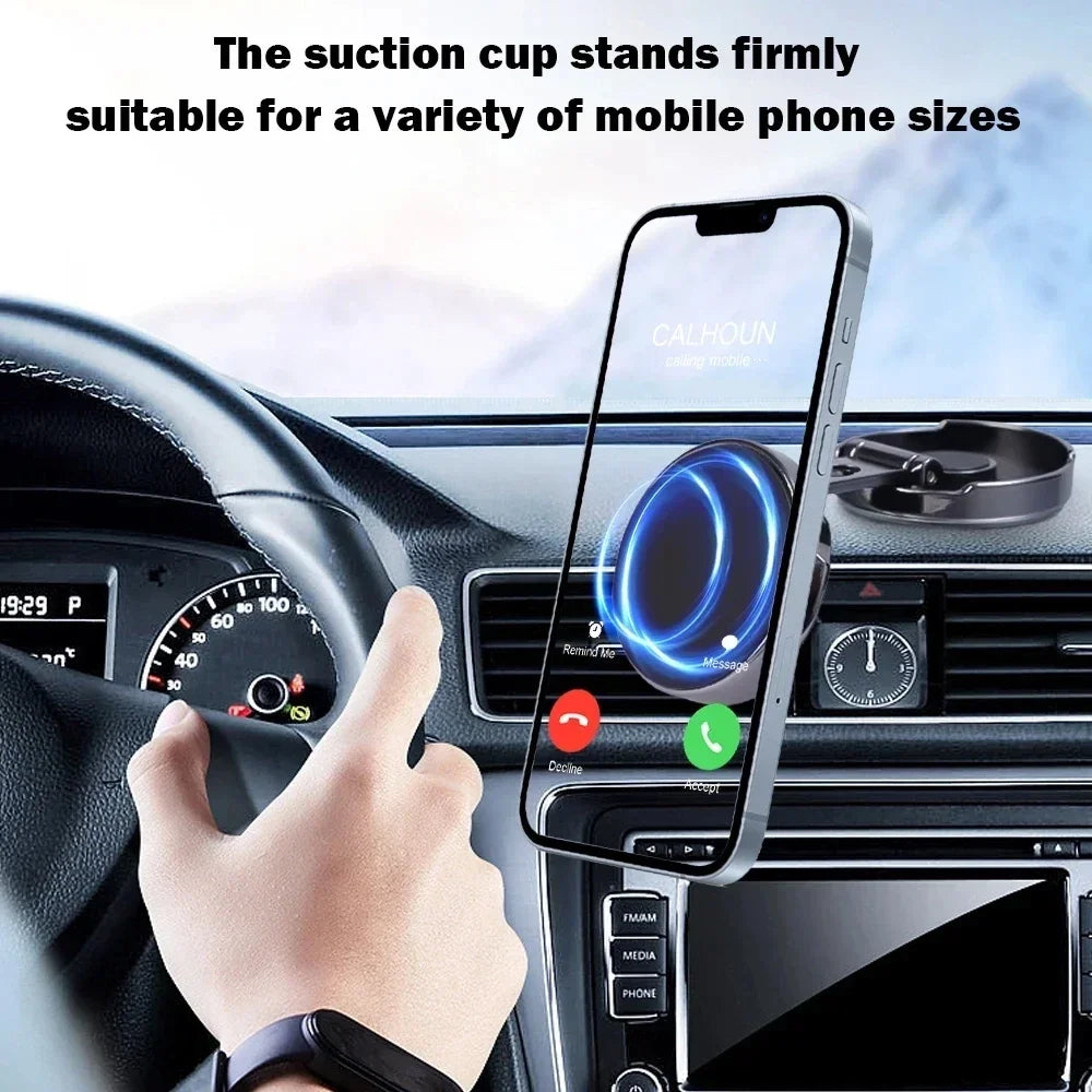 2025 Strong Magnetic Car Phone Holder 720° Foldable Universal Mount Bracket for All Phones
