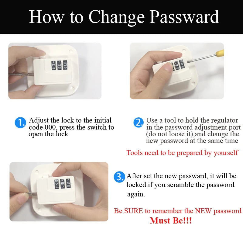 Baby Safety Password Lock Multi-Functional Door Window Kids Protection Locks Anti-Pinch Hand Drawer Refrigerator Cabinet Buckles