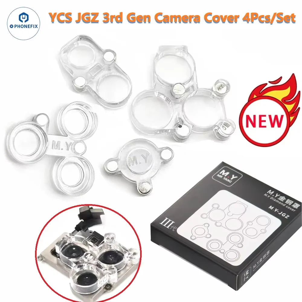 YCS Mr Yang 3rd Gen Professional Phone Camera Lens Magnetic Protector Cover for iPhone 6-17 Pro Max Camera Dust Proof Cover Tool
