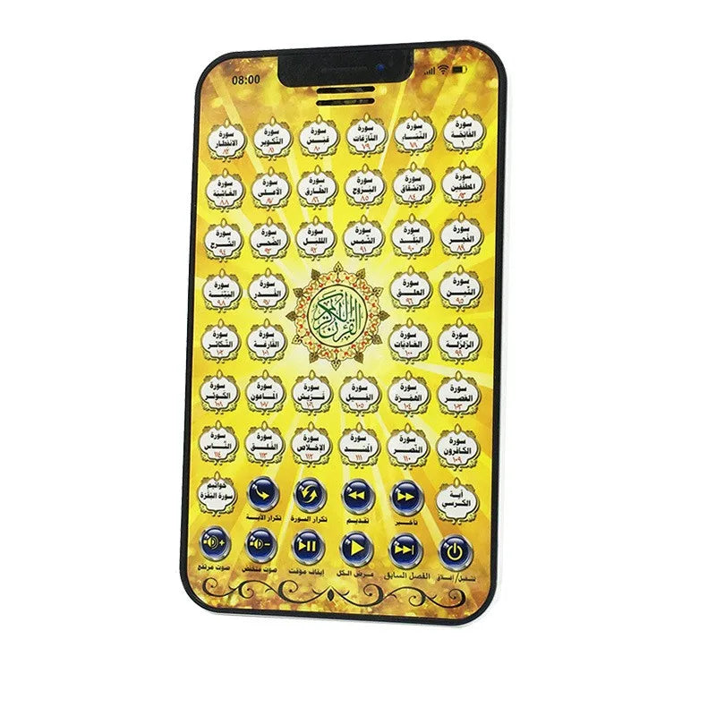 38 Chapters Arabic Quran Islamic Best Gift for Muslim Kids Educational Al Kuran Learning Machine Toys Tablet Toy Pad  Kid