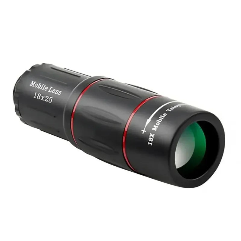 Universal 18x Magnification Mobile Phone Telephoto Lens External Zoom Clip-On Camera Lens for Concerts