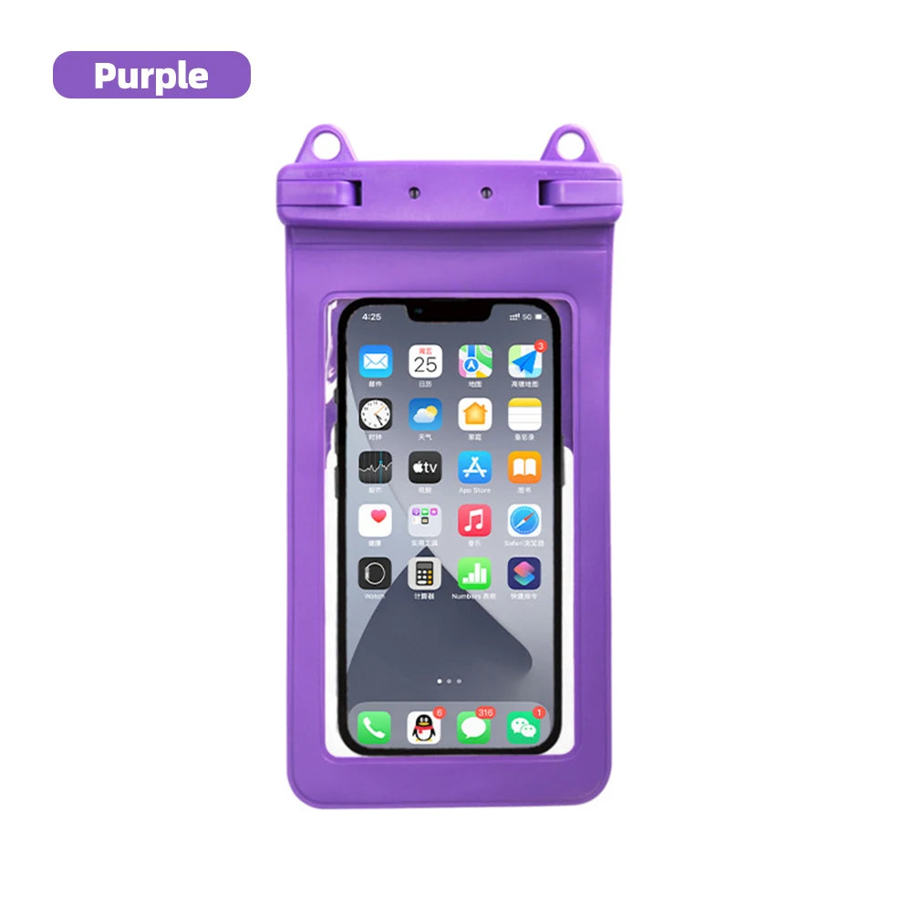 Water Proof Bag Mobile Phone Pouch Waterproof Smartphone Case Swimming PVC Cover for iPhone 12 Pro Xs Max XR X 8 7 Galaxy S10