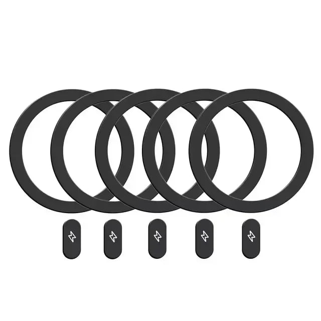 Magnetic Metal Plate Ring for Magsafe Wireless Charger Iron Sheet Sticker Magnet Cellphone Holder for IPhone 17 16 15 13 Pro Max