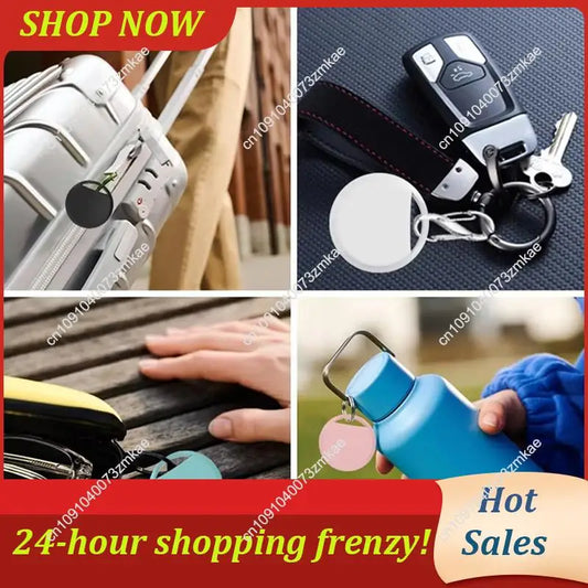 Daily Sale 4Pcs Smart Bluetooth GPS Tracker Key Luggage Pet Locator For Luggage Wallets Keys Bags Pets