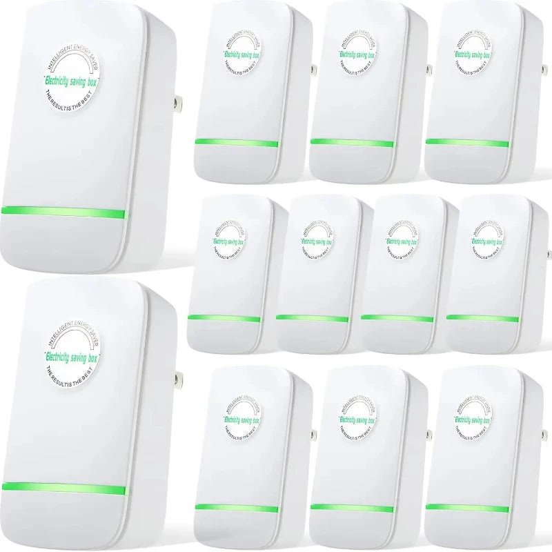 2025 New Energy Saving Device Household Power Saver Plug in Reduces Energy Costs Stabilize Voltage and Protect Circuit