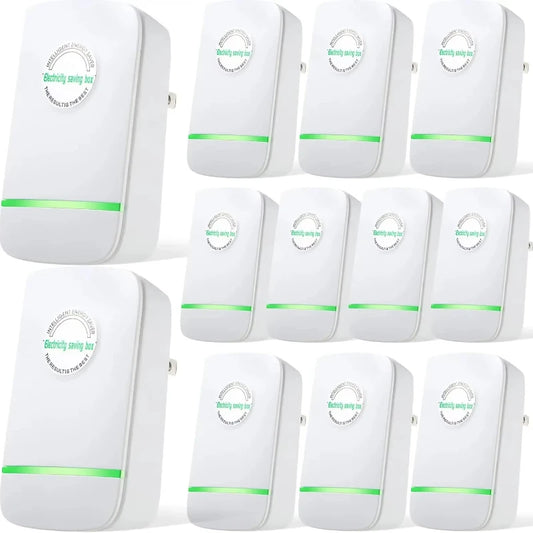 2025 New Energy Saving Device Household Power Saver Plug in Reduces Energy Costs Stabilize Voltage and Protect Circuit
