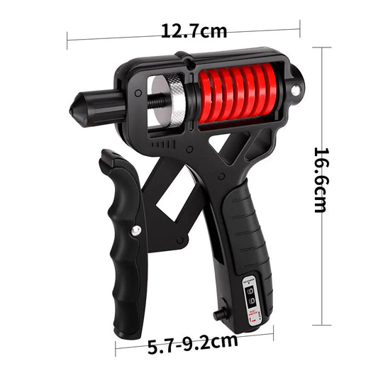 Grip Strength Trainer, Hand Grip Strengthener, Adjustable Resistance Forearm Strengthener, Perfect for Musicians Athletes