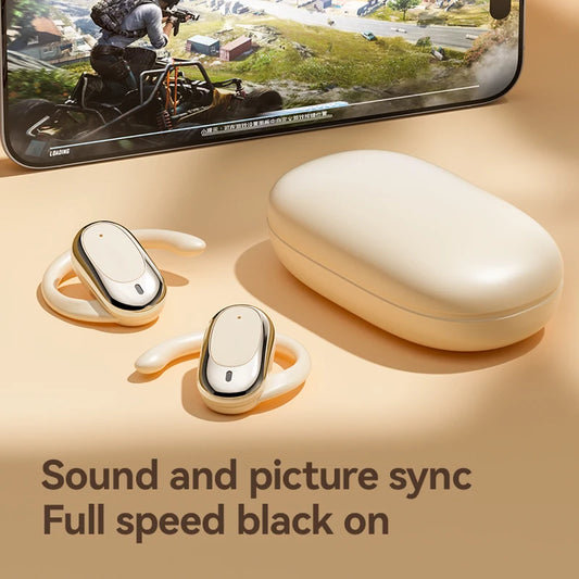 OWS earbuds True wireless headphones Bluetooth 5.49 low latency gaming and sports headphones High-fidelity stereo noise-cancelli