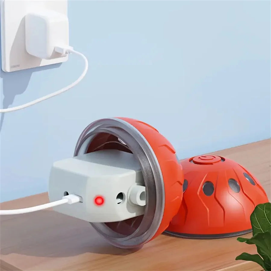 Smart Dog Toys Ball Electronic Interactive Cat Toy Pet Jump and Rolling Ball USB Automatic Moving Bouncing for Large Medium Dogs