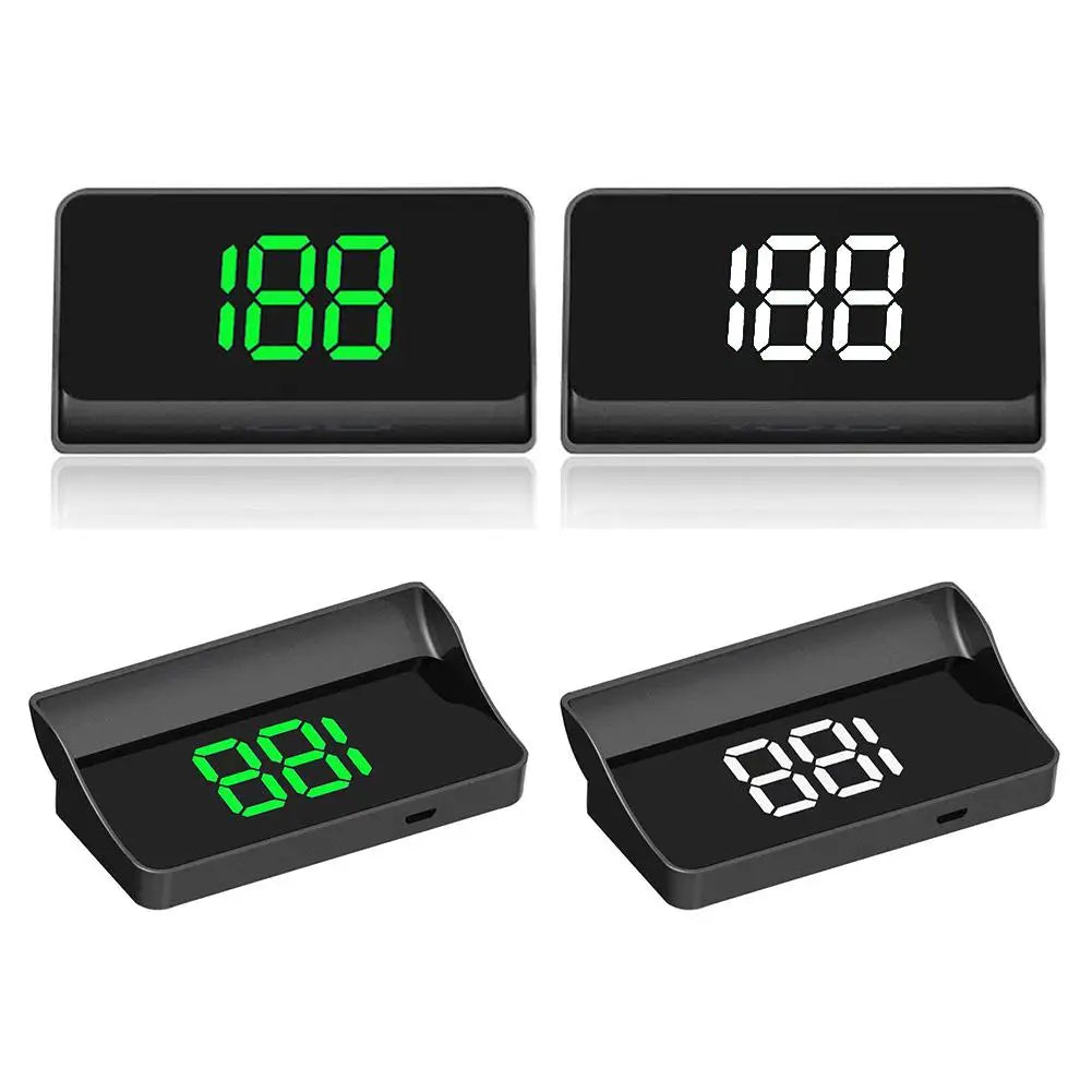 Car Head Up HD Display GPS Speedometer Speed KMH Digital HUD Windshield Projector For All Cars Auto Electronics Accessories ﻿