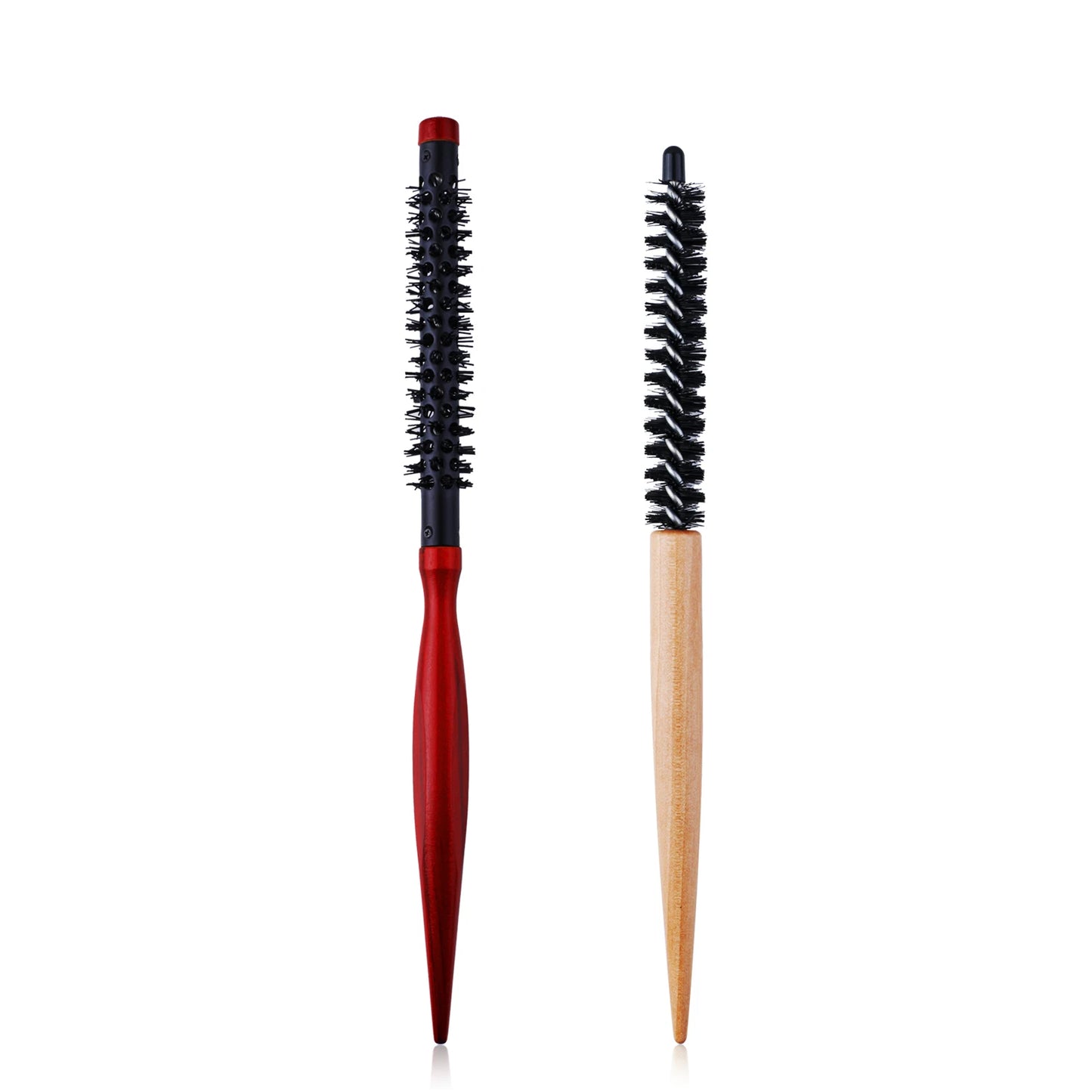 2/3Pcs Professional Small Round Hair Brush Set 8mm 11mm 16mm Hair Styling Brush Salon Curling Brush For Hairdrerssing Tool