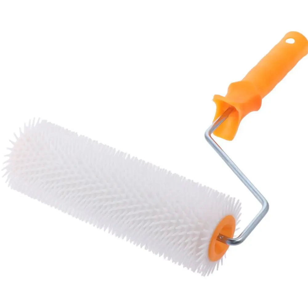 23cm/9'' Spike Roller, Latex Floor Self Compound Roller Leveling Screed Spiked Roller Paint Brush Roller
