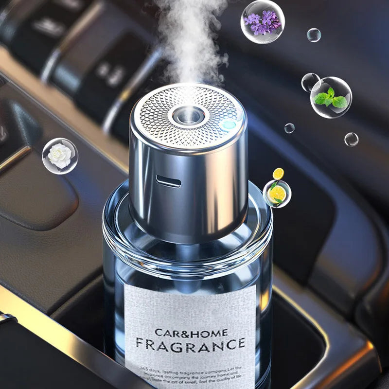 160ml Car Air Freshener Electric Auto Air Diffuser Aroma Supplies Air Vent Car Mist Humidifier Perfume Car Fragrance Aromather