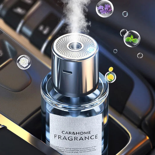 160ml Car Air Freshener Electric Auto Air Diffuser Aroma Supplies Air Vent Car Mist Humidifier Perfume Car Fragrance Aromather