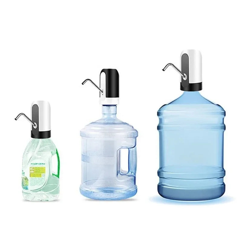 USB Water Dispenser Waterer Drink Items Automatic Manual Pump Rechargeable Electric Kitchen. Bottle Dispensing Drinkware Carboy