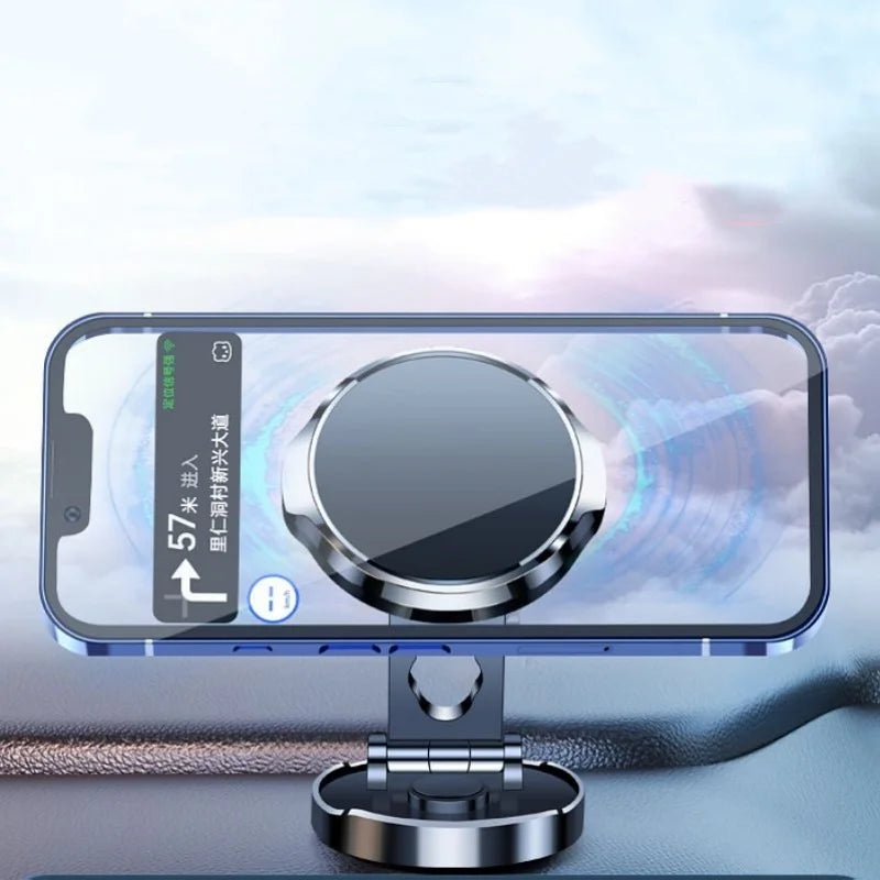2025 Strong Magnetic Car Phone Holder 720° Foldable Universal Mount Bracket for All Phones