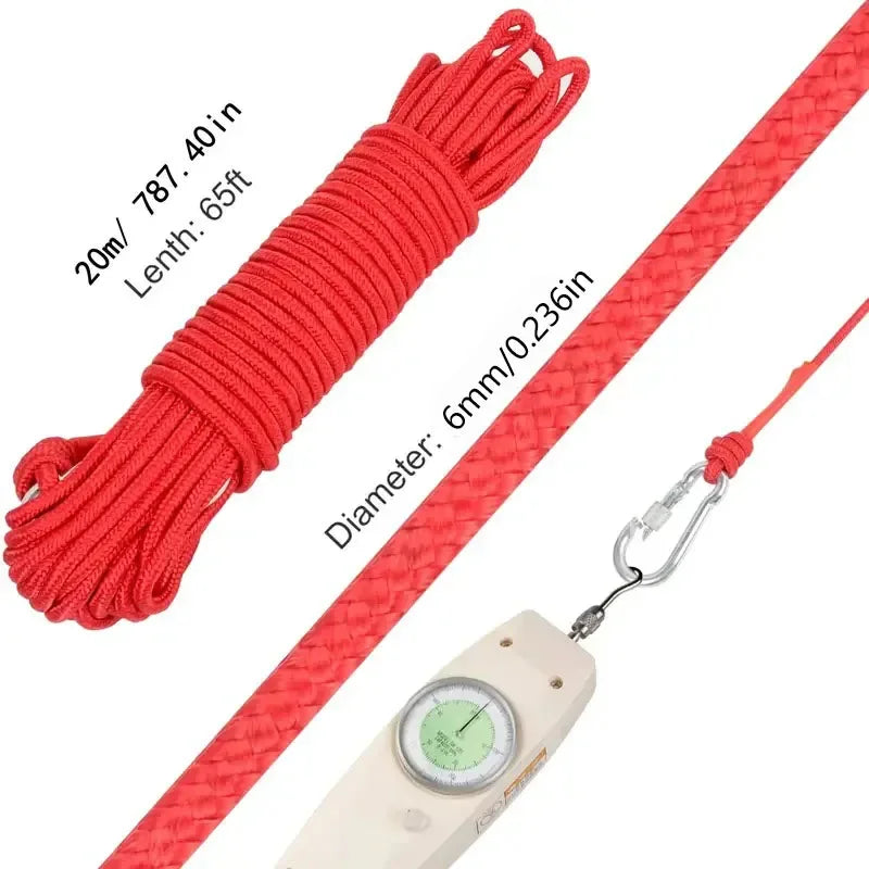 Magnetic Rope Rope, Rescue Rope, to Pull Camp