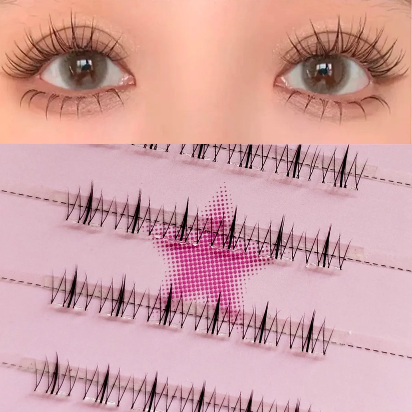6Pairs Self-Adhesive Eyelash Kit – No Glue Needed, DIY Natural to Glam Look, Soft & Reusable, Certified for Global Beauty Users