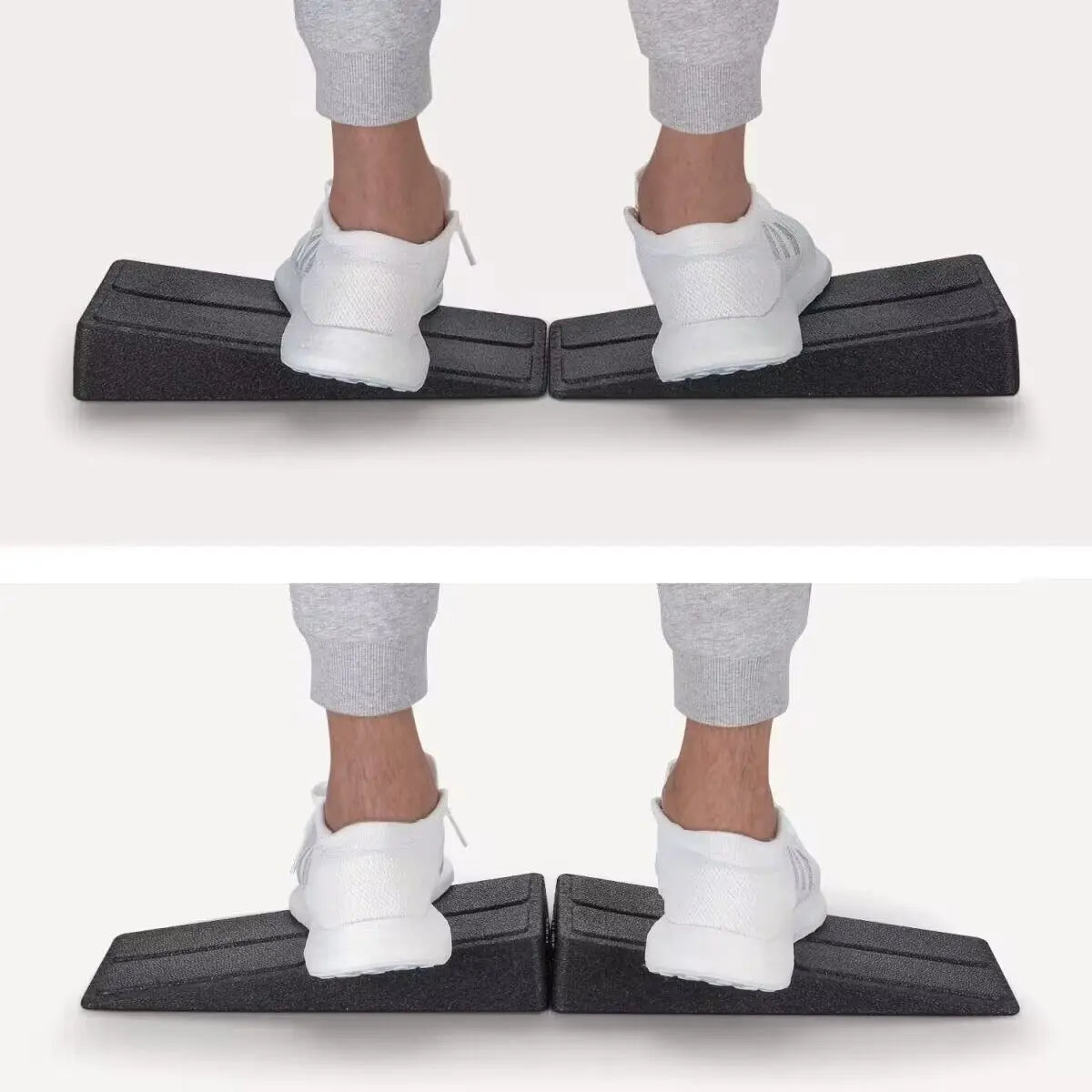 3pcs Squat Wedge Block Adjustable Non-Slip Squat Ramp Deadlift Wedge Calf Stretcher Slant Board Strength For Squat Deadlift