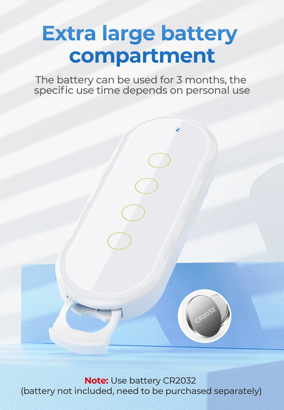 SMATRUL Tuya ZigBee Wireless Smart Home Scene Switch Light 4 Gang 12 Scene Touch Light Switch Remote Control Smart Life App