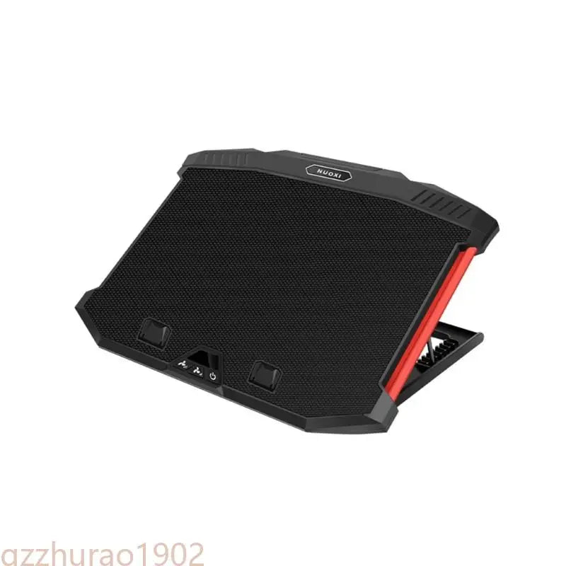 97QB X100 Laptop Cooler Stand with Cooling Fans 2 USB and Multiple Angles Heights Notebook Holder for Office, Library or Cafe