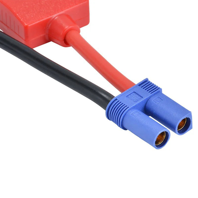 Car Jump Starter Cable with Clamps Booster Cable EC5 Plug Connector Prevent Reverse Charge Module for Auto Battery Jump Start