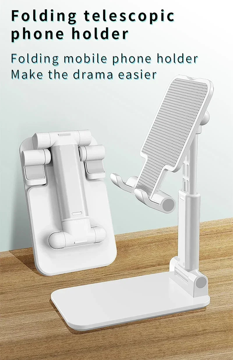 New Desk Mobile Phone Holder Stand For iPhone iPad  Adjustable Desktop Tablet Holder Universal Table Cell Phone Stand