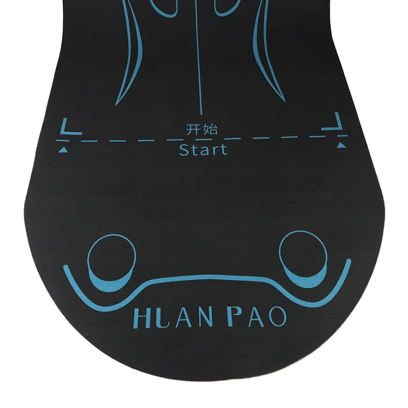 EVA Yoga Wheel Roller Non Slip Gym Mat Abdominal Wheel Pad Automatic Rebound To Train ABS Mat For Men Pilates And Body Building