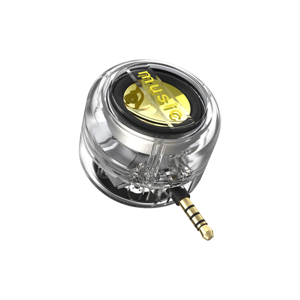 Portable Mini Speaker Universal 3.5mm Plug in Jack Mini Sound Box  Mobile Phone Speaker Amplifier External Wired Speakers