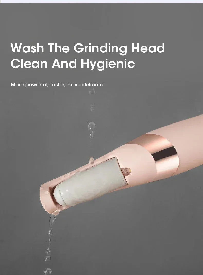 USB Electric Foot File Foot Pedicure Tools Grinder Dead Skin Callus Remover Hard Cracked Remove Callus Rubbing Pedicure FootCare